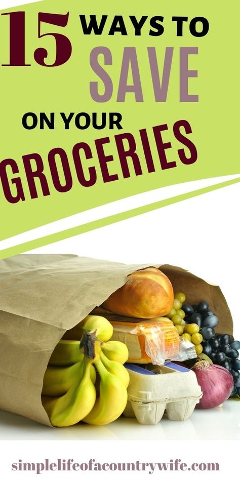 The best tips to save money on groceries. How to save money on food shopping. What if you could save money on your food budget? #personalfinances #grocerybudget #waystosavemoney Frugal Grocery Shopping, Budget Meal Prep, Save Money On Food, Cheap Groceries, Save On Groceries, Save On Foods, Food Budget, Tips To Save Money, Free Groceries