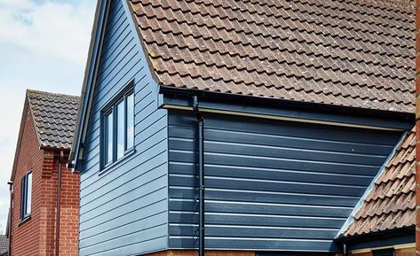 uPVC Cladding – Exterior uPVC Cladding | Anglian Pvc Shiplap, Plastic Cladding, Cladding Exterior, Types Of Cladding, Tongue And Groove Cladding, Roof Cladding, Shiplap Cladding, Cladding Design, Metal Cladding