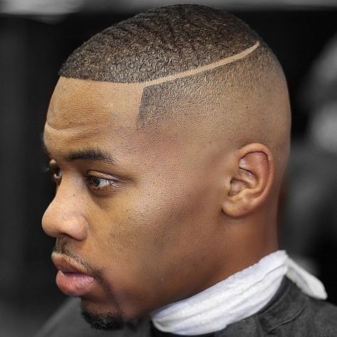 Fade With Part, Top Fade Haircut, Fade Haircut Styles, Black Men Haircut, Waves Haircut, Low Fade Haircut, Black Men Haircuts, Mens Haircuts, Cool Short Hairstyles