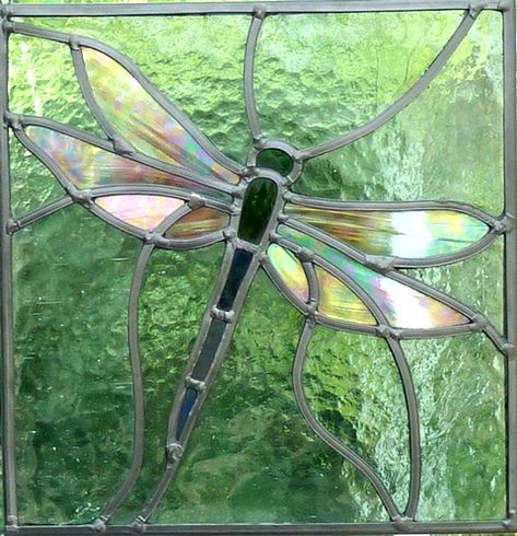 Small dragonfly by Sonja Coles Dragonfly Stained Glass Window, Stained Glass Dragonfly Pattern, Dragonfly Stained Glass Pattern, Stained Glass Dragonfly, Dragonfly Stained Glass, Diy Stained Glass Window, Stained Glass Lamp Shades, Glass Dragonfly, Stained Glass Patterns Free