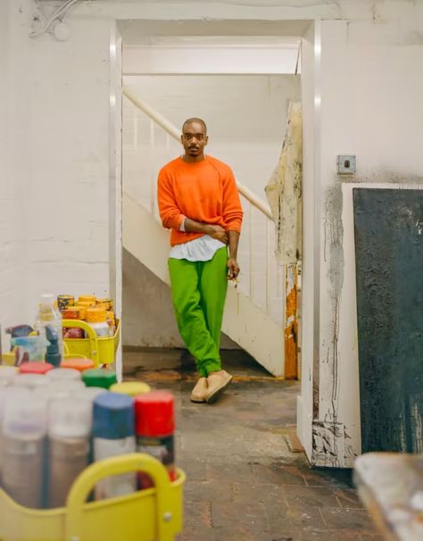 Samuel Ross Gq Usa, Samuel Ross, Black Experience, Central Hong Kong, Fashion Career, Masonry Paint, Chatsworth House, Design Assistant, Geometric Sculpture