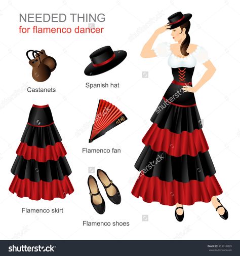 Spanish Folk Costume, Flamenco Skirt Outfit, Spain Costume Women, National Wear Dresses, Spanish Costumes Women, Spanish Dress Traditional, Spanish Outfits Traditional, Spain Traditional Clothing, Spanish Traditional Dress