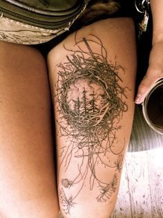 Tattoos Thigh, Piercing Inspiration, Tattoo Time, Crow Tattoo, Forest Tattoos, Inspiration Tattoos, Disney Tattoo, Thigh Tattoos, Arrow Tattoo