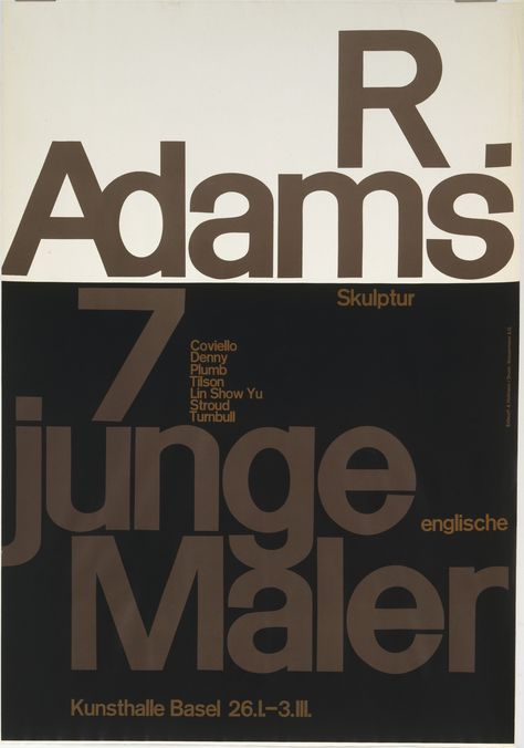 Armin Hofmann, International Typographic Style, Typography Images, Design Layouts, Swiss Design, Typography Poster Design, Design Movements, Typography Inspiration, Design Graphique