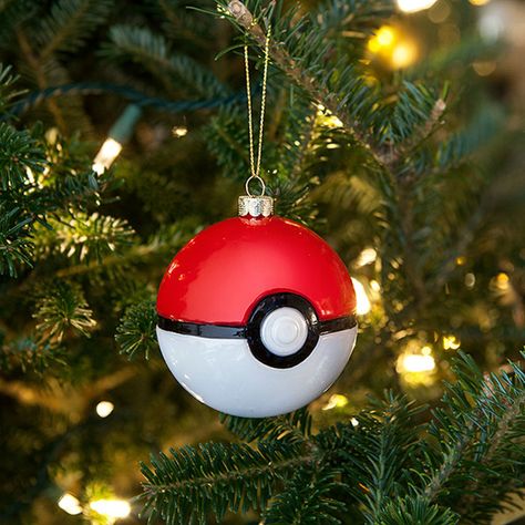 Geek Christmas Decorations, Pokemon Ornaments, Nerdy Christmas, Geek Christmas, Pop Culture Gifts, Pokemon Gifts, Saints Row, Anime Christmas, Geek Decor