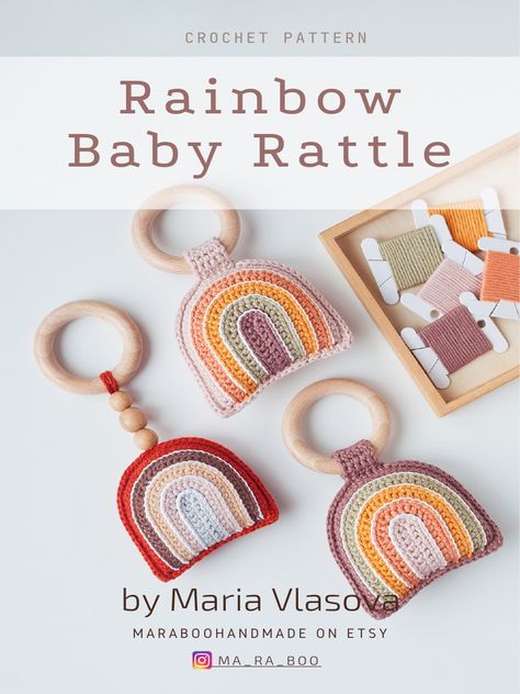 Scribd is the world's largest social reading and publishing site. Amigurumi Rainbow Free Pattern, Crochet Rainbow Rattle, Amigurumi Rattle Free Pattern, Crochet Rainbow Pattern Free, Crochet Baby Rattle Free Pattern, Rainbow Amigurumi, Making A Rainbow, Rattle Crochet Pattern, Teether Pattern