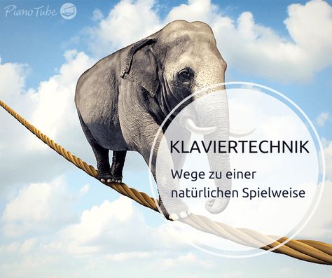 Klaviertechnik - Wege zu einer natürlichen Spielweise  (Bild: © freshidea/Fotolia) | Mühelos & musikalisch Klavier spielen mit PianoTube Keyboard, Piano, Ruby, Elephant, Music, Quick Saves