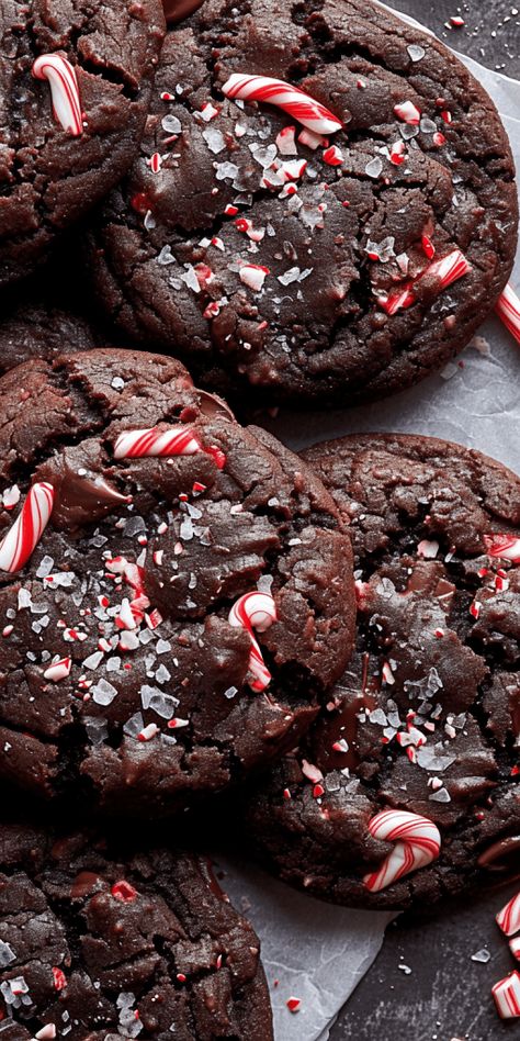 Double Chocolate Peppermint Cookies [30 Minutes] - Chasety Chewy Chocolate Peppermint Cookies, Christmas Cookies Peppermint Chocolate, Gf Chocolate Peppermint Cookies, Chocolate Oreo Peppermint Cookies, Chocolate Peppermint Cookies Easy, Cocoa Peppermint Cookies, Chocolate And Peppermint Cookies, Easy Chocolate Peppermint Cookies, Chocolate Peppermint Slice