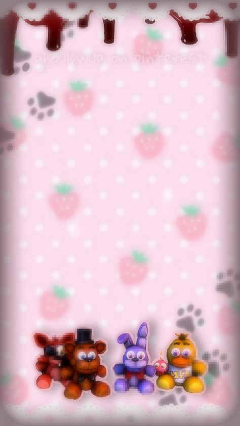 Pink Fnaf Wallpaper, Kawaii Fnaf Wallpaper, Fnaf Wallpapers Iphone, Kawaii Fnaf, Fnaf Pfp, Fnaf Wallpaper, Soft Pink Theme, Fnaf Wallpapers, Kawaii Core