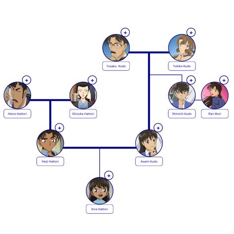 Detective Conan, Family Tree, Detective, Drawings, Quick Saves