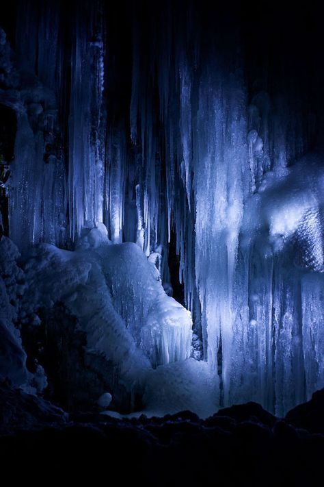 Ice Cave Aesthetic, Ice Aesthetic, Rhapsody In Blue, Ice Cave, Baby Blue Aesthetic, Fly Free, Natural Nature, Dark Eyes, Rabbit Hole