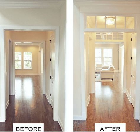 Transom Windows – Everything You Need To Know! Koti Diy, Architecture Renovation, Transom Window, Casa Clean, Diy Casa, Transom Windows, Hus Inspiration, Hard Wood, Architectural Features