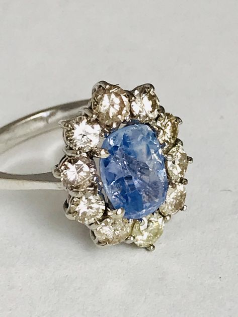 Cornflower Blue Ring, Cornflower Blue Sapphire Ring, Designer Wishlist, Cornflower Blue Sapphire, Blue Ring, Blue Sapphire Ring, Blue Sapphire Rings, Antique Photos, Cornflower Blue