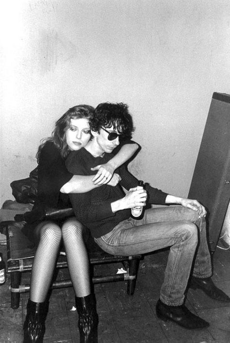 Bebe Buell and Stiv Bators Photo © by Marcia Resnick 1980s Couple, 70s Couple, Stiv Bators, Bebe Buell, The Cardigans, Poses Photography, Brooklyn Baby, Rock N’roll, I'm With The Band