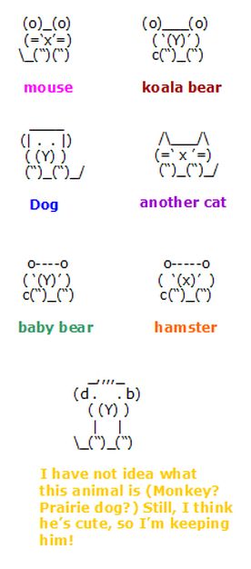 cool text symbols animals | OWL MANIA! On the lest is a cute owl submitted by Andi Kruszka. On the ... Cute Text Animals, Cute Keyboard Characters, Emojis With Symbols, Keyboard Emoji Symbols Cute, How To Make Emojis On Keyboard, Cute Keyboard Symbols, Keyboard Emoji Symbols, Cute Emoji Texts, Text Animals