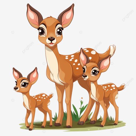 family serenity doe and fawn in tranquil clip art scene deer clipart animal wildlife clipart png Deer Clipart, Animal Wildlife, Transparent Image, Free Png, Childrens Books, Graphic Resources, Deer, Clip Art, For Free