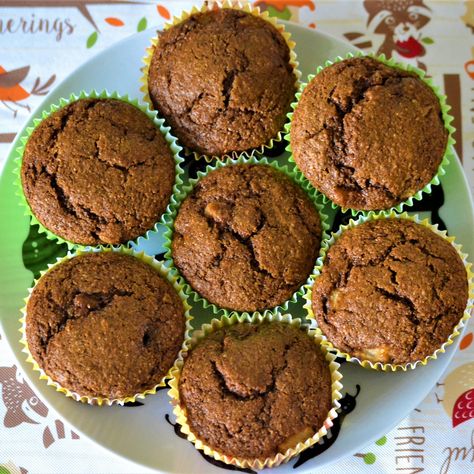 Cozy Up With 20 of Our Favorite Fall Muffins | Allrecipes Pear Bread Recipes, Pear Muffin, Pumpkin Applesauce Muffins, Pear Muffins Recipes, Butterscotch Muffins, Cinnamon Oatmeal Muffins, Easy Fall Recipes, Fall Muffins, Ginger Muffins