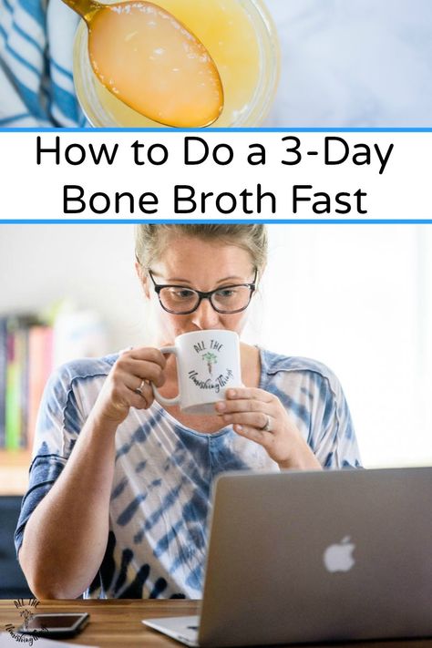 How To Do a 3-Day Bone Broth Fast (why you should + how to prepare!) Broth Fasting, Bone Broth Fast, Reset Your Gut, Bone Broth Benefits, Broth Diet, Bone Broth Powder, Bone Broth Diet, Making Bone Broth, Homemade Bone Broth