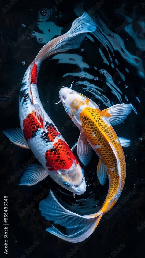 Coy Fish Reference Photo, Koi Fish Images, Real Koi Fish, Koi Fish Reference Photo, Ikan Koi Art, Koi Fish Real, Koi Fish Pictures, Koi Fish Reference, Fish Reference Photo