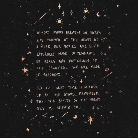 Galaxy Aesthetic Quotes, Moon Quotes For Him, Quotes About The Stars, Shooting Star Meaning, Quotes About Stars, Stardust Quotes, Crystal Quotes, Diy Doll Suitcase, Star Meaning