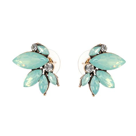 Crystal Wings, Mint Jewelry, Wings Earrings, Aqua Mint, Crystal Jewellery, Jewelry Crystal, Sparkle Earrings, Earrings Crystal, Rhinestone Bridal