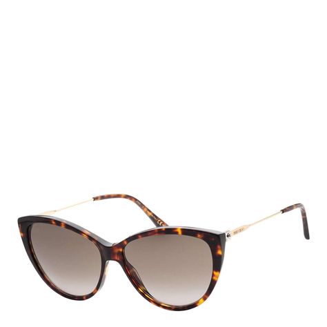 Women's Brown Jimmy Choo Sunglasses 52mmDimensions: 60 x 15 x 145mmModel: RYMS-0086-HAComposition: AcetateColour: Brown