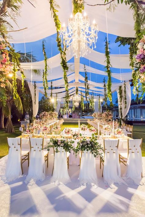 Planning A Luxury Tent Wedding | Wedding Estates Wedding Settings, Beach Wedding Decorations Reception, Wedding Setup, Yacht Wedding, Beach Wedding Decorations, Luxury Wedding Venues, Ceremony Ideas, Beach Theme Wedding, Tent Wedding