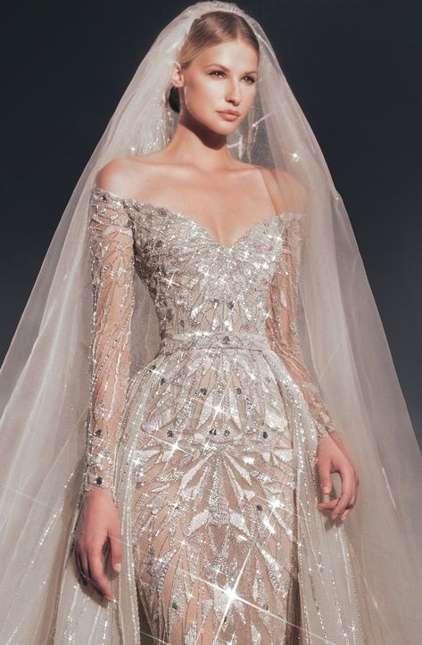 Wedding Dresses Zuhair Murad, Zuhair Murad Bridal, Zuhair Murad Dresses, Modern Princess, Dream Wedding Ideas Dresses, Stunning Wedding Dresses, A Wedding Dress, Wedding Dress Couture, Zuhair Murad