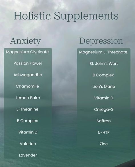 Anti Depressant Vitamins, Berberine Foods, Supplements For Brain Health, Vitamins For Mental Health, Holistic Vitamins, Natural Supplements For Women, Natural Antidepressants, Holistic Supplements, Healthy Supplements