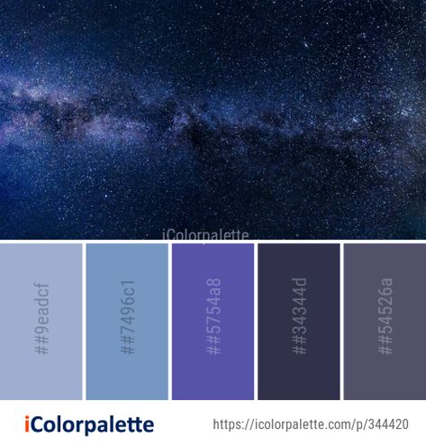 Spiral Image, Galaxy Color Palette, Best Color Palettes, Space Sky, Color Palette Ideas, Galaxy Colors, Galaxy Images, Hex Color Palette, Color Palette Challenge