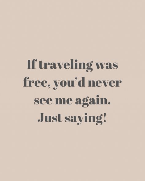 Who else loves a good travel quote? 🌍✈️ These hilarious and weird quotes aren’t mine, but I’m obsessed with them! 😂 Travel has its ups, downs, and plenty of funny moments. What’s your favorite travel quote? Drop it below—I’d love to see what keeps you inspired (or laughing) on your adventures! Let’s keep the travel vibes going. For more travel tips, budget hacks, and solo travel inspiration, follow @blackgermantraveler and keep the adventure alive! 🌟✨ #TravelQuotes #TravelInspo #FunnyTra... Travel Companion Quotes, Suitcase Quotes, Baggage Quote, Companion Quotes, Budget Hacks, Travel Humor Quotes, Weird Quotes, Travel Vibes, Vacation Quotes