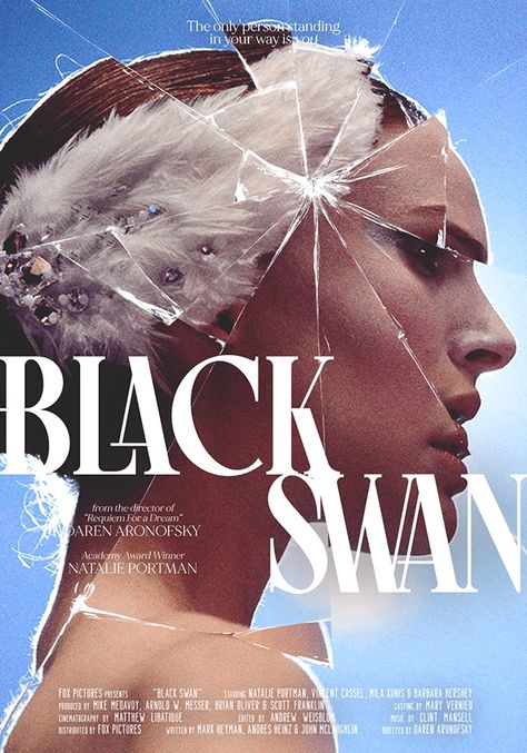 Minimalist Movie Poster Design, Jordan Peele Nope, Black Swan Movie Poster, Blue Baddie Aesthetic, Black Swan Poster, Bodies Bodies Bodies, Sean Baker, Black Swan Movie, Beau Is Afraid