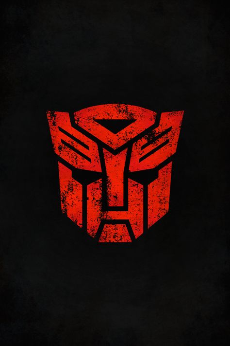 Autobots Transformers Wallpaper, Game Over Wallpaper, Transformers One, Autobots Logo, Black And Red Wallpaper, Transformers Logo, Transformers Poster, Transformers Wallpaper, Optimus Prime Art