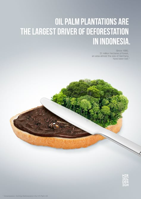 What Is Deforestation, Deforestation Poster, Visuell Identitet, Ecology Design, Awareness Poster, Ad Of The World, Visual Metaphor, Direction Graphic Design, Social Awareness