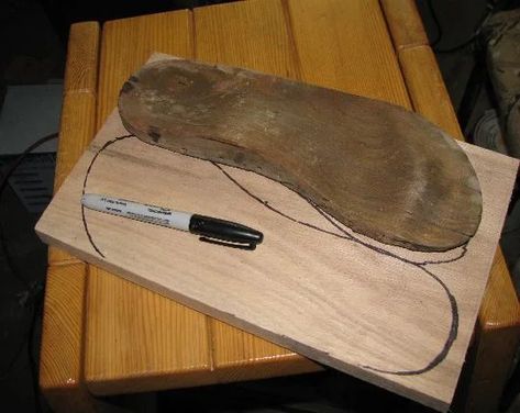 Making Wooden Sandals (Scholl's Style) : 14 Steps (with Pictures) - Instructables Make Your Own Shoes, Shoe Repair Shop, Wooden Sandals, Wood Shoes, Pattern Shoes, Handmade Sandals, 3d Shape, Wooden Shoes, Crochet Shoes