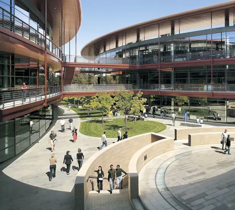 Modern University Architecture, University Design Architecture, University Courtyard, Hub Architecture, University Landscape, Campus Landscape Design, Modern University, Mall Entrance, Campus Landscape