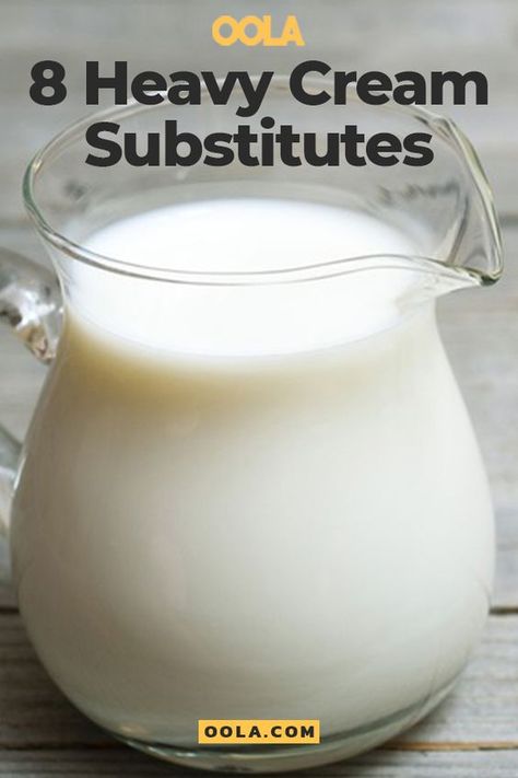 Non Dairy Substitute For Heavy Cream, Can You Substitute Coconut Milk For Heavy Cream, Recipe For Heavy Cream, Substitute For Heavy Cream Cooking, Substitution For Heavy Cream, How To Make Cooking Cream, Something Out Of Nothing Recipes, What To Use Instead Of Heavy Cream, How To Make Half And Half