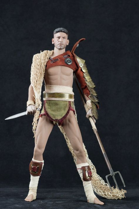 Gladiateur rétiaire 1/6 figurine Samurai Gear, Figurines