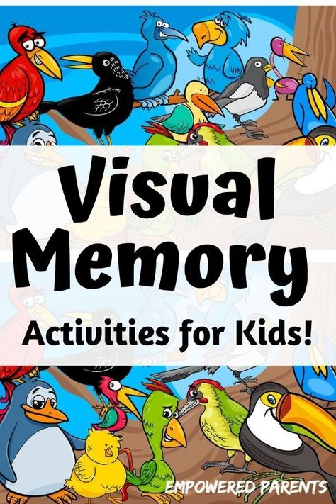 Visual Memory Activities For Kids, Visual Memory Activities, Memory Activities For Kids, Mind Video, Brain Gym For Kids, Visual Perceptual Activities, Memory Exercises, Memory Activities, Brain Game