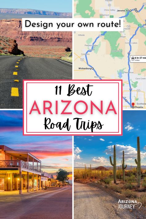 To find the best road trip in Arizona for YOU, check out our 11 different routes--mix and match to make up your own perfect Arizona road trip! | Arizona Travel | Southwest Travel | Road Trip Arizona | Road Trip USA | Arizona Vacation | USA Travel | Arizona places to see | Arizona things to do Arizona Road Trip Map, Things To Do Arizona, Arizona And New Mexico Road Trip, Arizona Road Trip Itinerary, Map Of Arizona, Arizona Roadtrip, Things To Do In Arizona, Arizona Grand Canyon, Vacay Spots