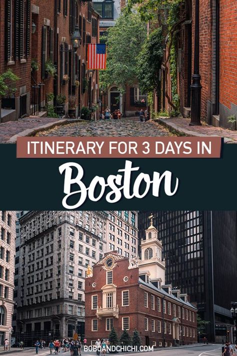 The Perfect Itinerary for 3 Days in Boston - Bobo and ChiChi 3 Days In Boston, Boston What To Do, What To Do In Boston, Boston Itinerary, Weekend In Boston, England Road Trip, Boston Travel Guide, Boston Trip, Boston Vacation