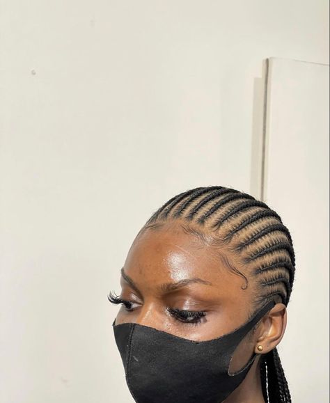 Cornrows For Wigs Protective Styles, Cornrows For Wigs, Conrows Lines Natural Hair, Cornrows For Wig, Yeboyebo Hairstyle, Conrows Lines, Conrows Lines Natural Hair Short, Skl Hairstyles, Cornrows Natural