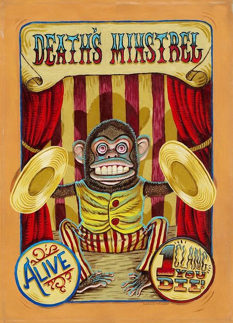 Jolly Chimp, Haunted Carnival, Creepy Circus, Vintage Circus Posters, Creepy Carnival, Circus Sideshow, Halloween Circus, Carnival Art, Posters Aesthetic