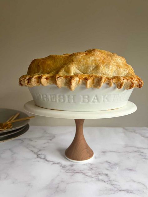 pie made with martha stewarts pie dough recipe Martha Stewart Thanksgiving Recipes, Martha Stewart Apple Pie, Martha Stewart Pie Crust, Martha Stewart Thanksgiving, The Best Apple Pie, Pie Dough Recipe, Martha Stewart Recipes, Best Apple Pie, Fish Pie