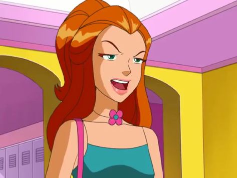 Stop Being Nice, Totally Spies Sam, Sam Totally Spies, Cute Sketchbooks, Childhood Characters, American Cartoons, Being Nice, V Cute, Totally Spies