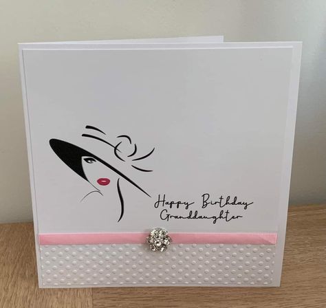 Home Made Birthday Cards, Cards For Women, Applique Cushions, Paper Cutouts, Cas Cards, Mini Cards, Birthday Cards For Women, Elegant Cards, July 25