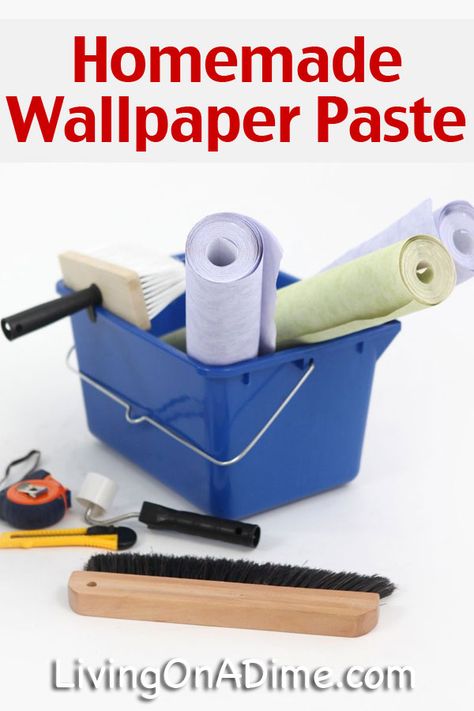 Homemade Wallpaper Paste Recipe Wallpaper Glue Diy, Diy Wallpaper Paste, Wallpaper Glue, Homemade Wallpaper Paste, How To Make Paper Mache Paste With Glue, Remove Wallpaper Glue, Papier-mâché Glue Recipe, How To Make Wallpaper, Homemade Glue Strong