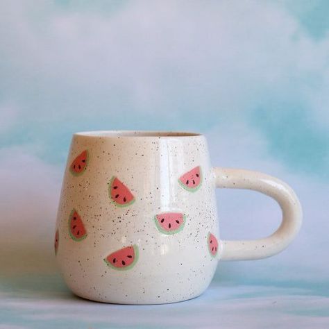 Create Pin for ad Diy Painting Pottery, Paint Your Own Mug Designs, Color Me Mine Designs, Ceramic Art Simple, Cute Simple Pottery Ideas, Painting Ideas On Cups, Home Made Ceramics, Diy Pottery Painting Designs, Pottery Designs Painted Simple