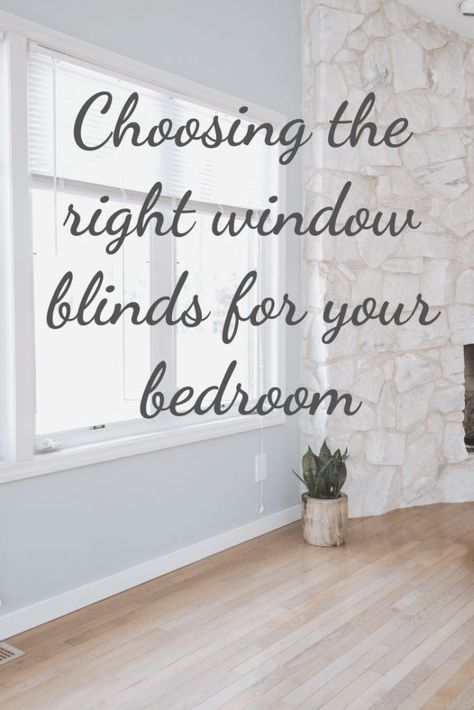 Choosing window blinds for a bedroom - what are the pros and cons of the different types of window blinds? Roller blinds, Venetian blinds, vertical blinds, Roman blinds, blackout blinds? #blinds #windowblinds #bedroomideas #interiors #home #interiordesign Blackout Blinds Bedroom, Blinds Venetian, Blinds Vertical, Ikea Blinds, Metal Blinds, Best Blinds, Double Window, Bedroom Blinds, Blinds Design