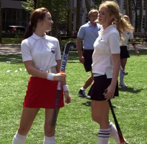 Field Hockey Aesthetic, Gg Aesthetic, Estilo Blair Waldorf, Estilo Gossip Girl, Estilo Ivy League, Blair And Serena, Gossip Girl Aesthetic, Hamptons Summer, Estilo Ivy